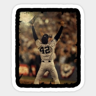 Mariano Rivera in New York Yankees Sticker